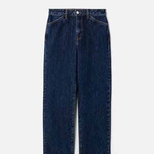 Re/Done Dark Blue Straight Jeans